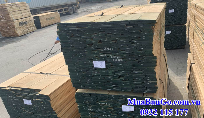 Gỗ Sồi Trắng (White Oak) xẻ sấy nguyên đai