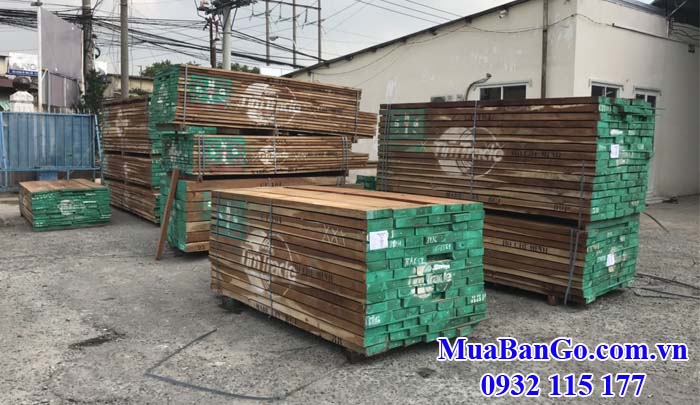 Gỗ Teak xẻ thanh nhập khẩu