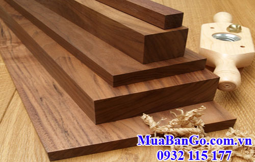 gỗ óc chó (gỗ walnut) Mỹ được nhiều người rất thích