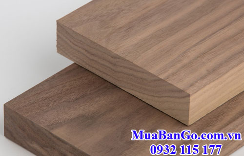 gỗ óc chó (gỗ walnut) Mỹ xẻ thanh