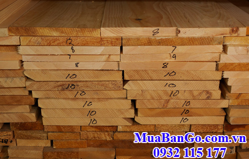 gỗ thông (pine) xẻ sấy nhập khẩu ngày càng tăng cao